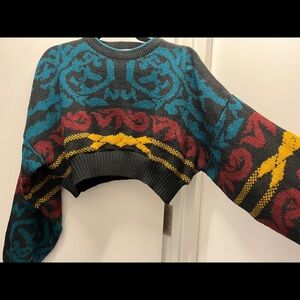 Vintage Crop Sweater